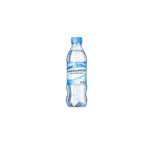 Mineralwasser (ohne Kohlensäure)