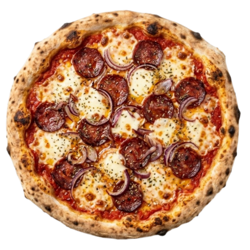 Pizza Calabrese (SCHARF)