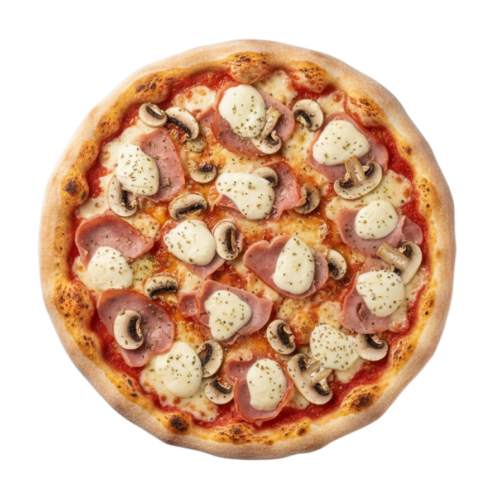 Pizza Prosciutto e Funghi