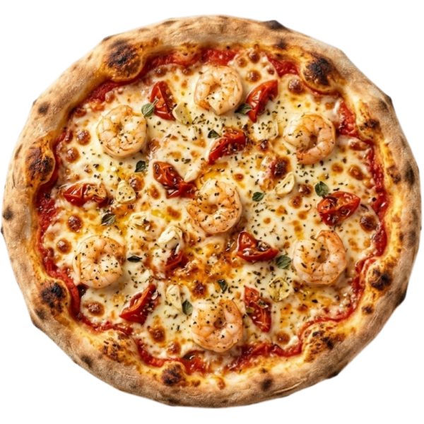 Pizza Crevetten